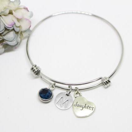 Daughter Bracelet From Mom, Personalized Daughter..