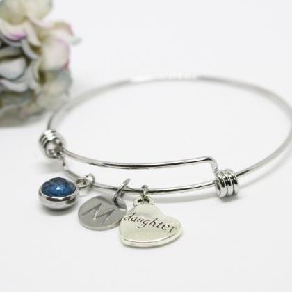 Daughter Bracelet From Mom, Personalized Daughter..