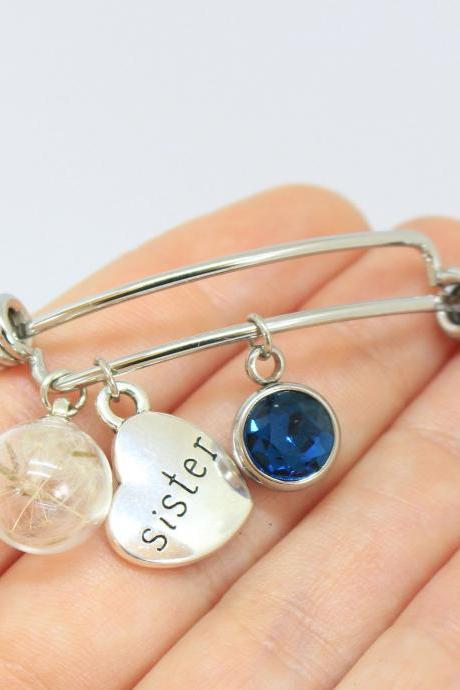 Personalized bracelet for sister, personalized sister gift, personalized jewelry for sisters, sister personalized gift, sisters gift jewelry